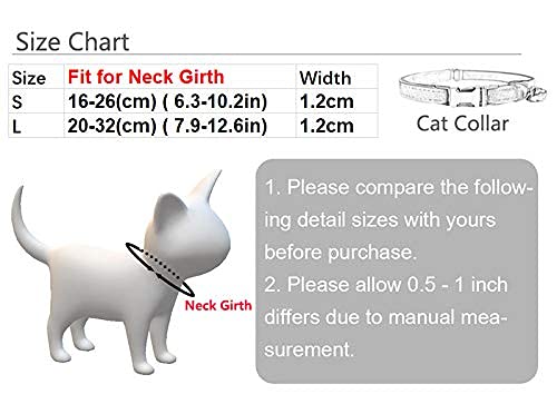 Custom Personalized Cat Collar - Velvet Adjustable Kitten Collar with Bell & Bow Tie - Engraving Nameplate for Small Dogs & Puppies (Size S: 16-26cm, Navy) - Perfect for Pet Parties, Daily Walks & Photo Shoots