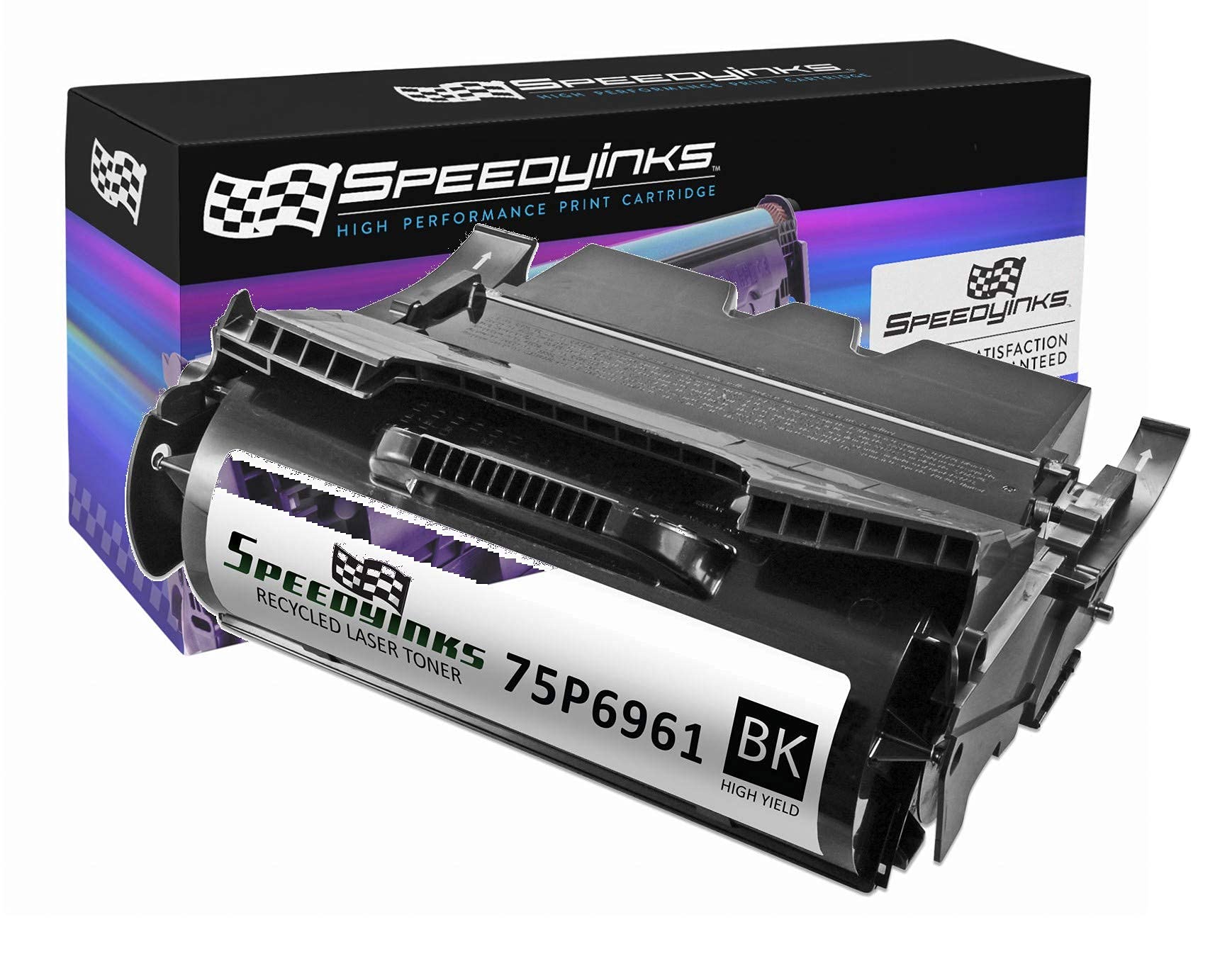 SPEEDYINKS Remanufactured Toner Cartridge Replacement for IBM 75P6961 - High-Yield Black Compatible with InfoPrint 1532 Express Printer | Ideal for Office Printing & Bulk Document Needs