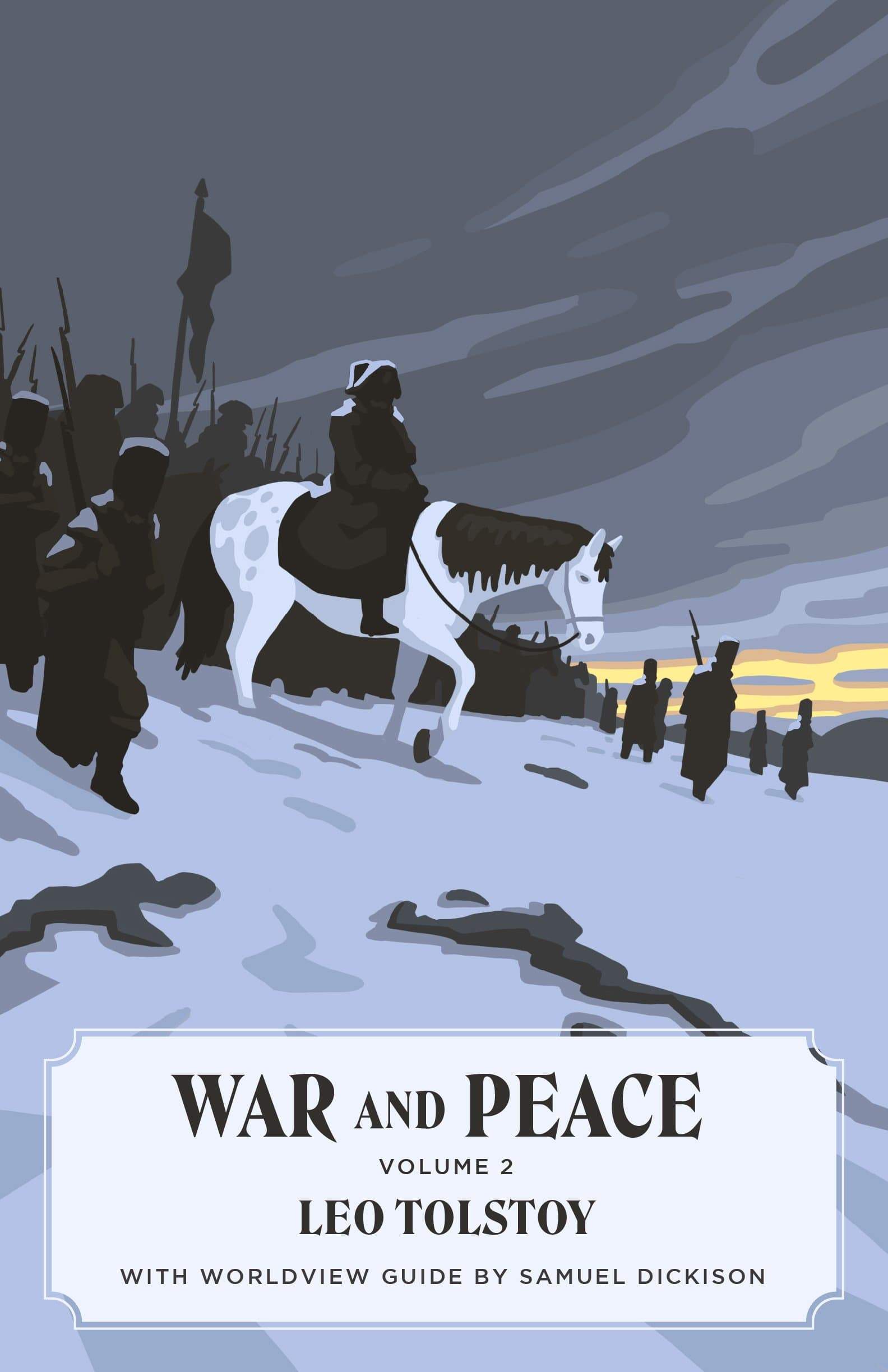 War and Peace 2 Volume Set (Worldview Edition) - Classic Russian Literature for Book Collectors & Literature Lovers - Perfect for Home Library, Gift Giving & Literary Studies