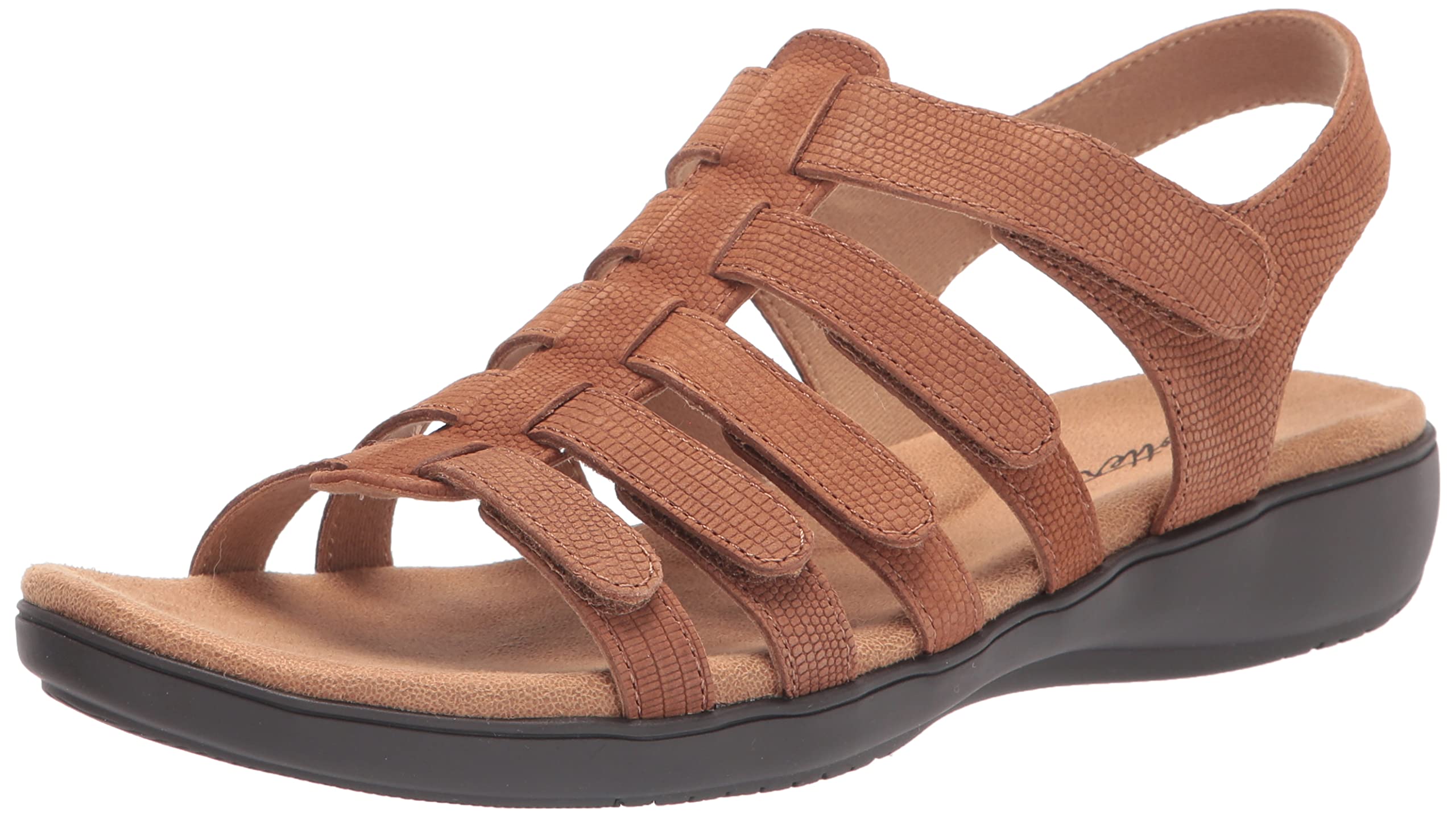 Trotters Women's Comfortable Flat Sandals - Breathable & Lightweight Summer Shoes for Walking, Beach, Travel & Casual Outfits