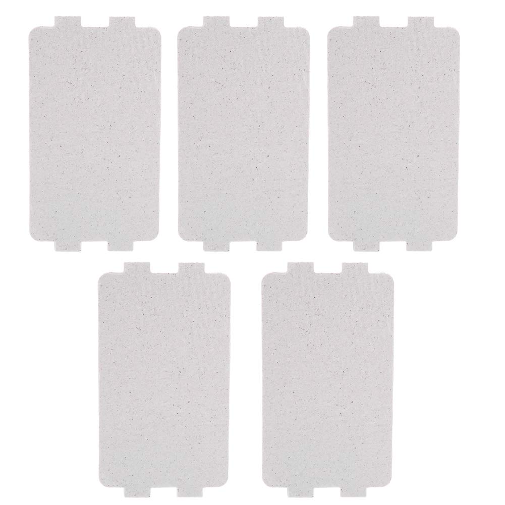 5PCS Microwave Oven Mica Plate Sheet Replacement (4.6 x 2.5 Inch) - Repair Kit for Microwave Oven, Durable Heat-Resistant Accessory - Perfect for DIY Repair & Maintenance at Home