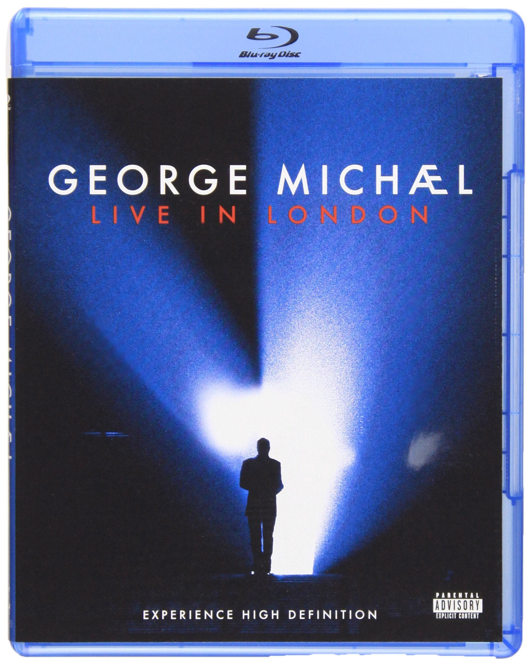 George Michael: Live in London Concert Blu-ray | Iconic Performance, HD Quality | Perfect for Home Theater & Music Lovers' Movie Nights