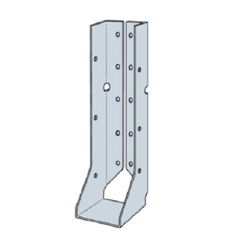 Simpson LUC26SS 2x6 & 2x8 Concealed Flange Joist Hangers - 20-Pack Type 316 Stainless Steel for Deck & Floor Framing - Weather-Resistant Construction Hardware