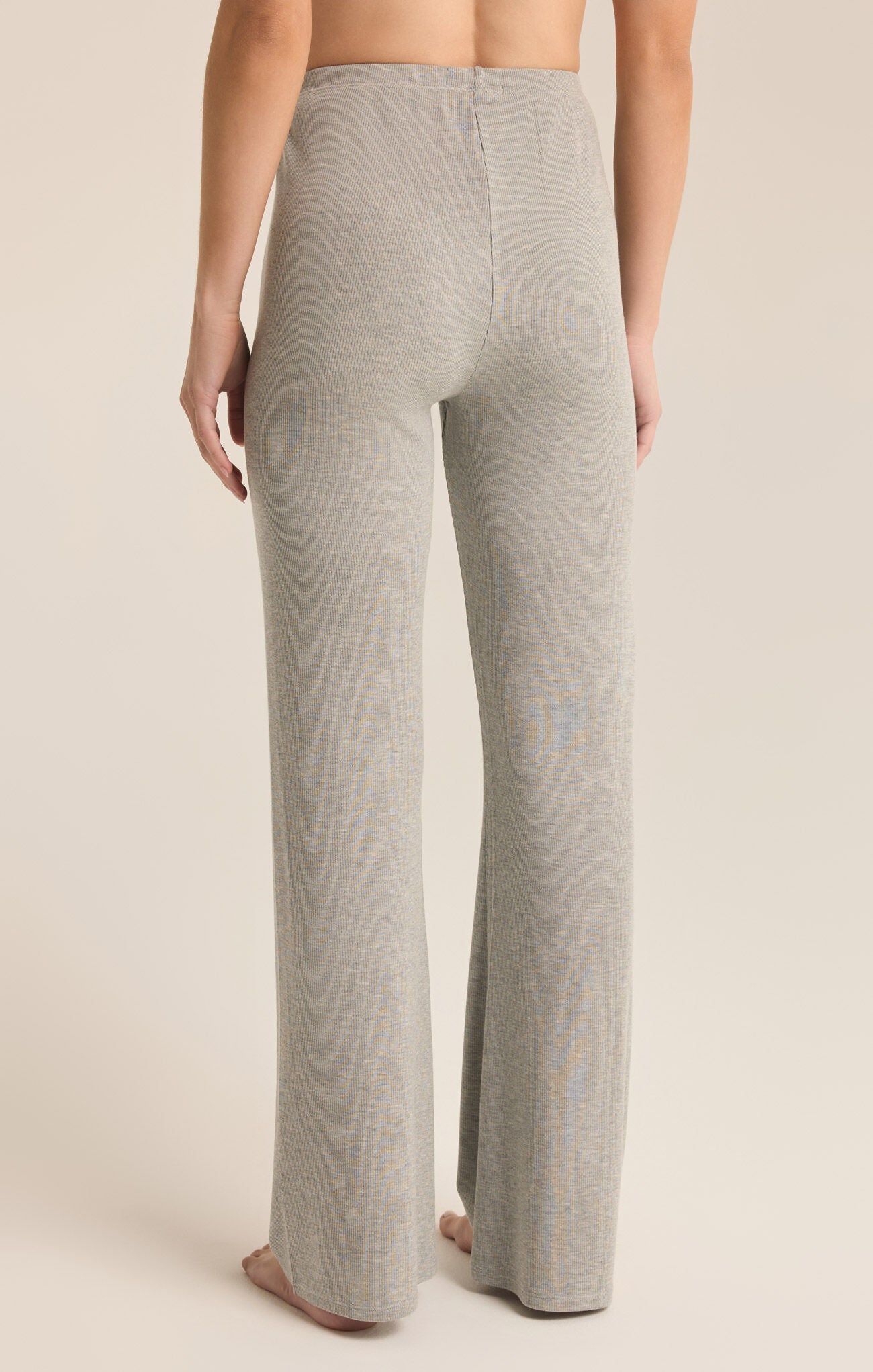 Stylish Women's High Waisted Ribbed Pants for Lounge & Outdoor Activities - Comfortable Stretchy Joggers for Yoga, Running, and Casual Wear