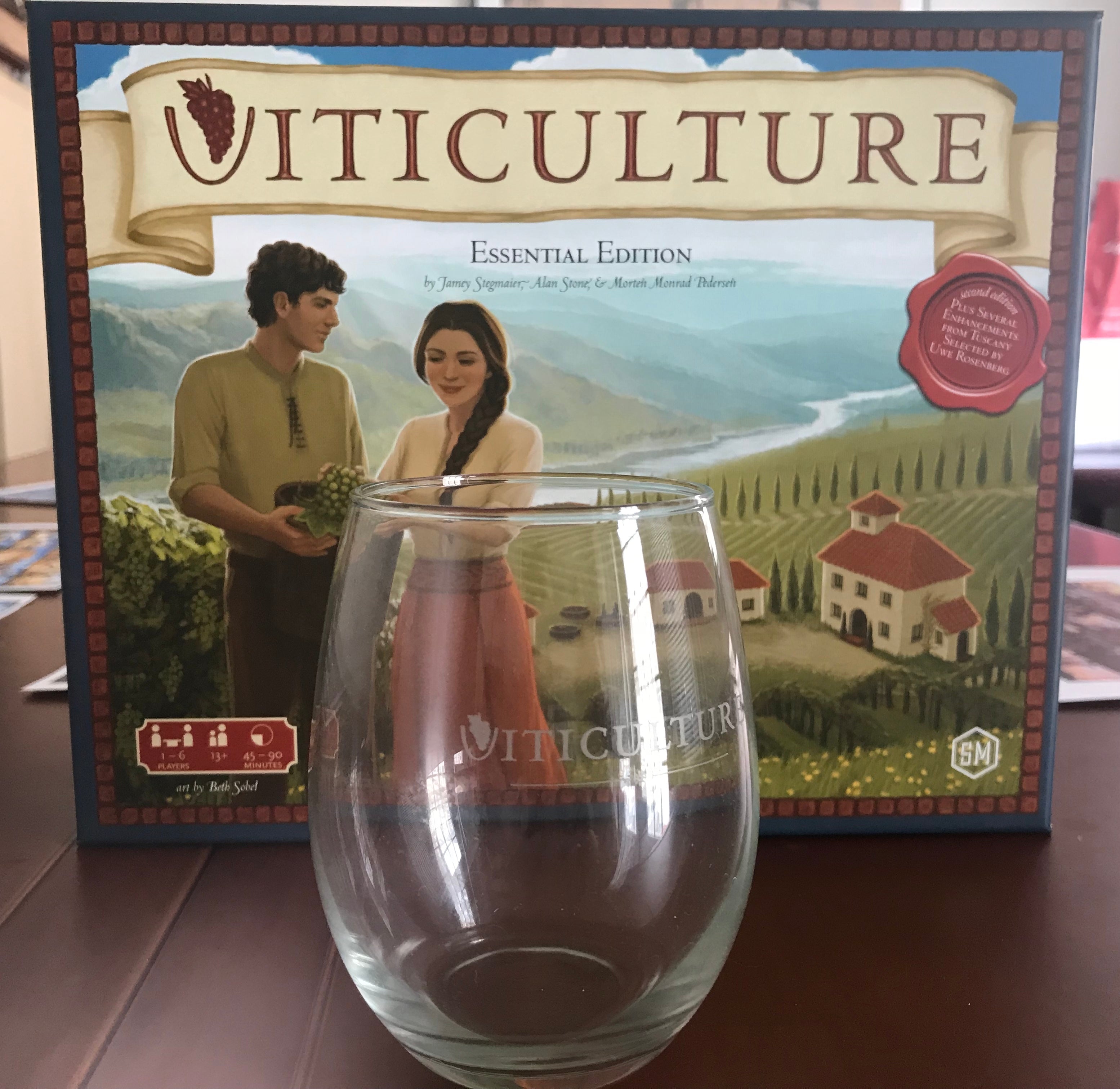 Premium 4-Piece Viticulture Wine Glass Set - Elegant Stemware for Red & White Wines - Perfect for Dinner Parties, Wine Tasting & Home Entertaining (USA Shipping Only)