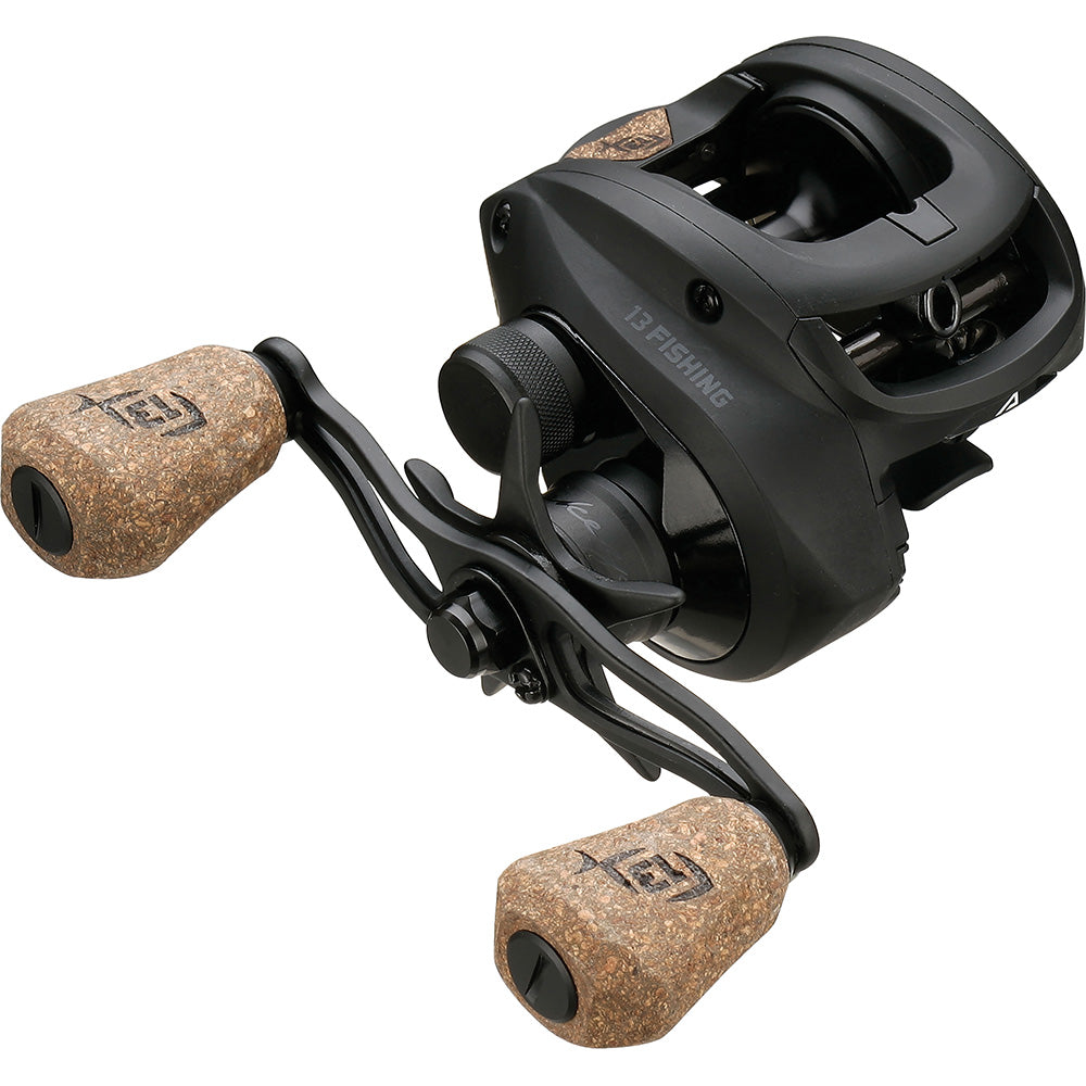 13 Fishing Concept A Baitcast Reel - 7.5:1 Gear Ratio, Right Hand Retrieve - Premium Saltwater & Freshwater Fishing Reel for Bass, Walleye, and Pike Fishing