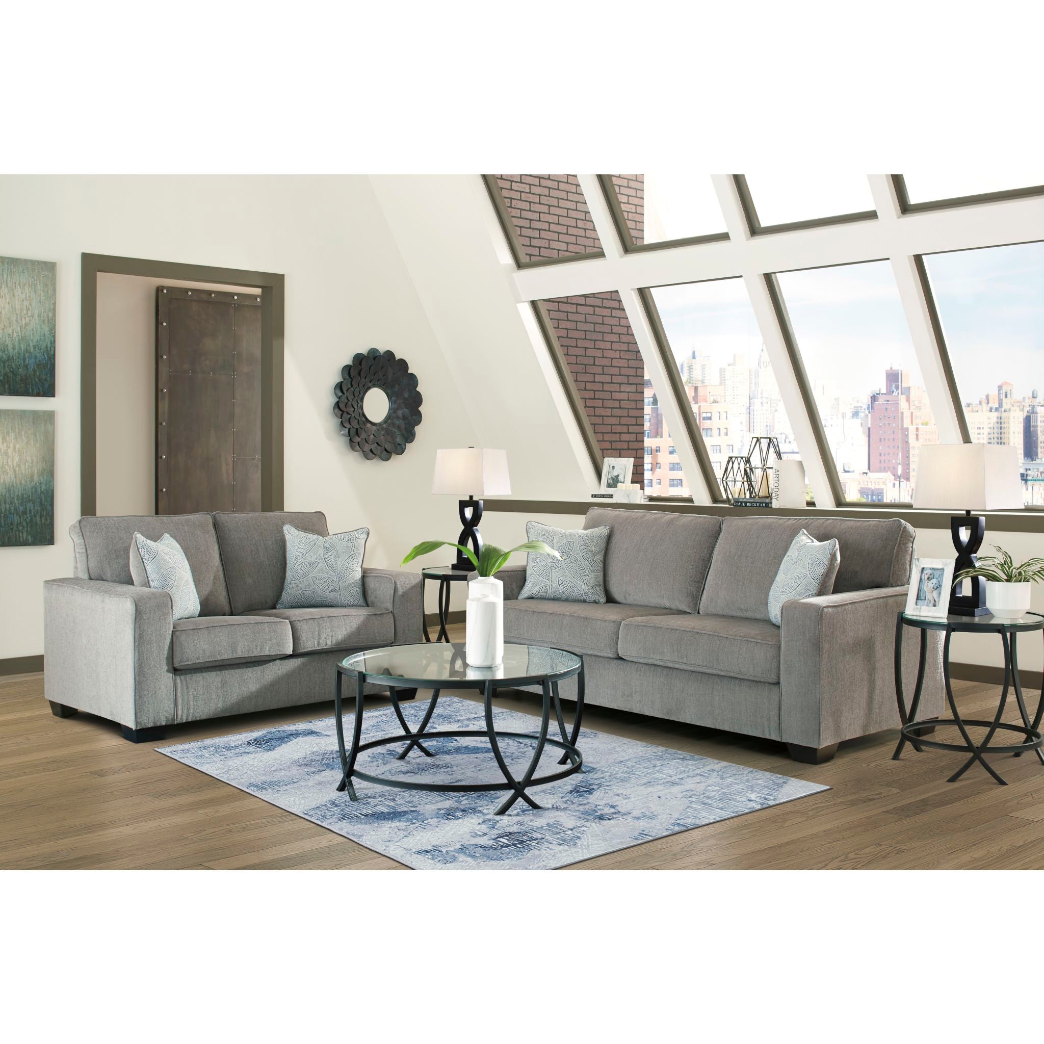 Premium Altari Sofa Set with Alloy Frame - Modern Living Room Furniture for Comfort & Style | Perfect for Small Spaces, Apartments, and Cozy Home Decor