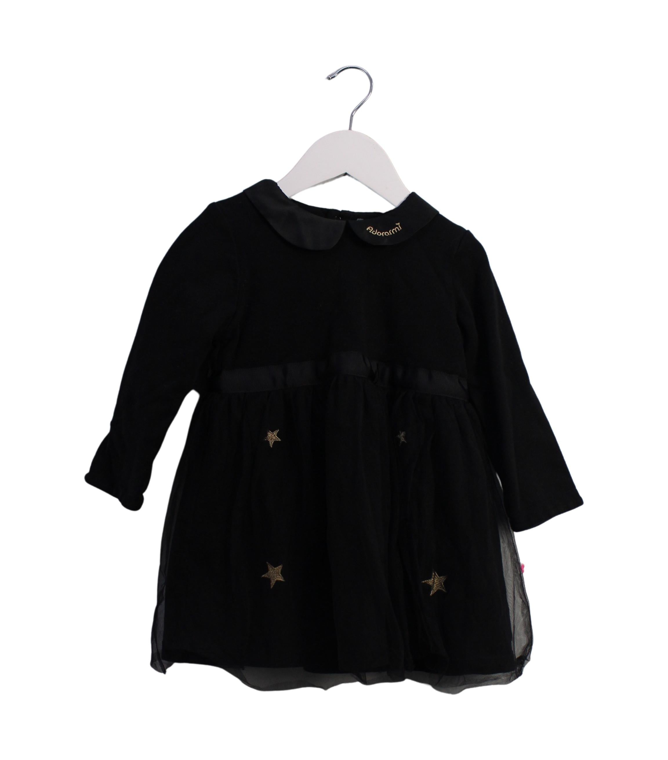Adorarmi Long Sleeve Dress for Toddlers 2T 3T - Soft Cotton Girls' Casual Outfit for Playdates & Family Photos
