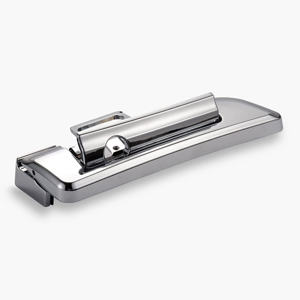 2014+ Harley Razor/Chopped/King Tour Pak Chrome Hinges & Latch Kit - Durable Replacement for Travel Trunk & Luggage Storage