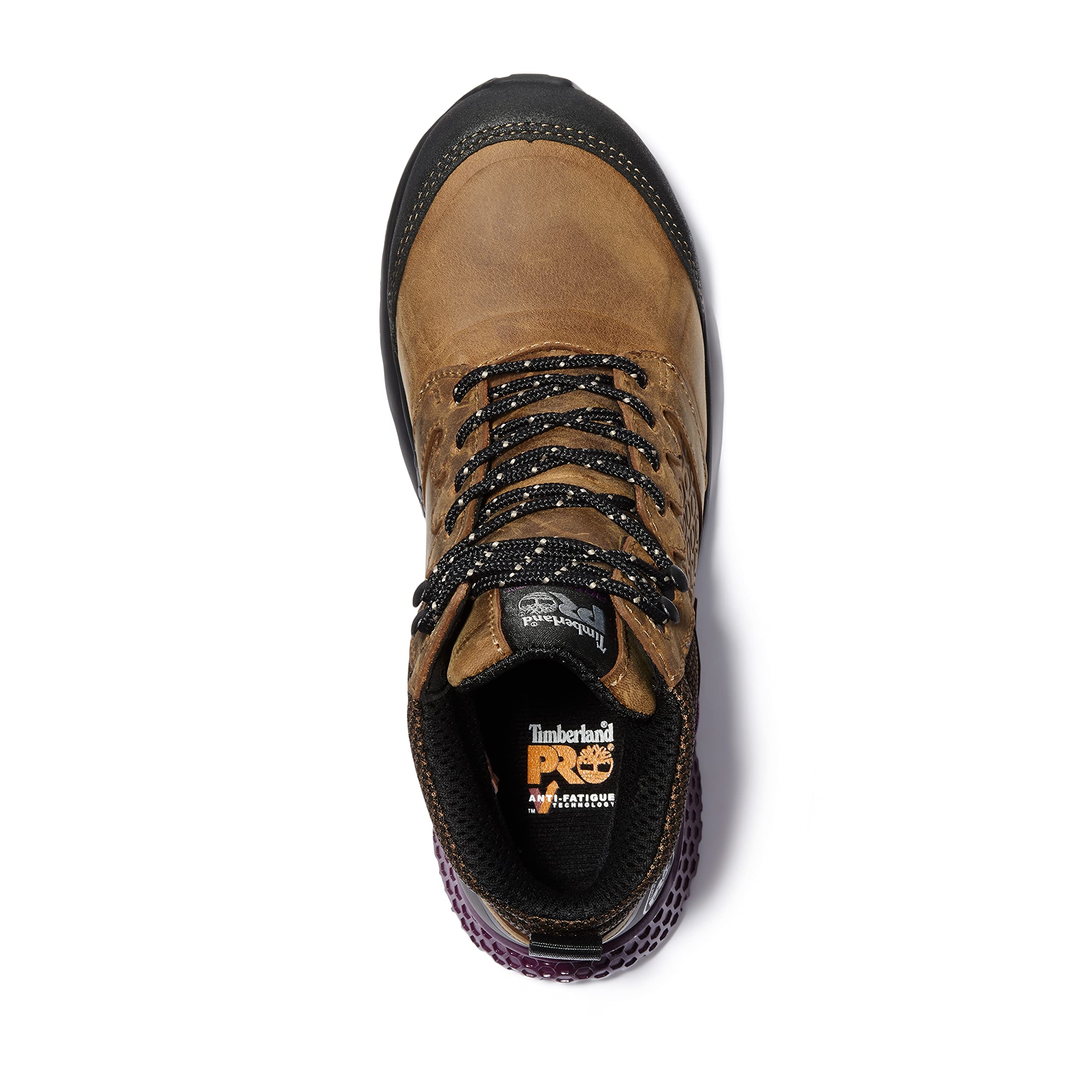 Timberland PRO Women's Reaxion Mid Composite Safety Toe Waterproof Work Boots - Industrial Hiking Shoes for Construction, Landscaping & Outdoor Work
