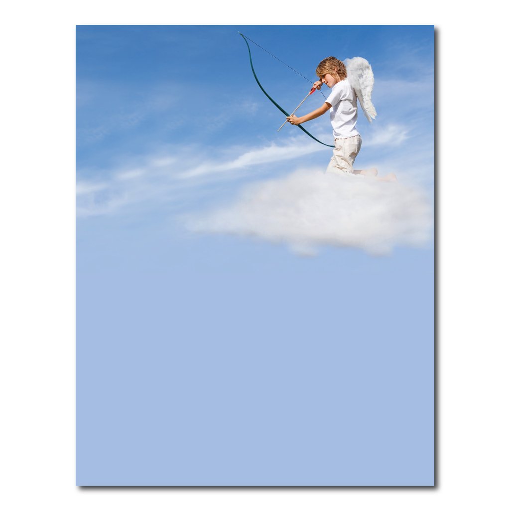 VictoryStore 8x10 Feet Vinyl Yard Sign - Cupid Photo Backdrop for Outdoor Lawn Decorations | Perfect for Valentine's Day, Weddings & Garden Parties