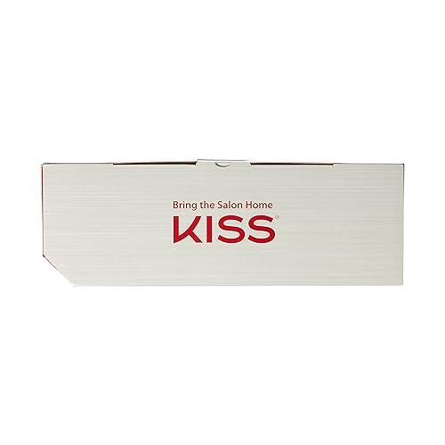 KISS 1875 Watt Professional Tourmaline Ceramic Hair Dryer with 3 Heat & 2 Speed Settings - Includes Cool Shot Button, 2 Detangler Combs, Concentrator, Diffuser, Removable Filter & 4 Sectioning Clips - Perfect for Salon Styling & Home Hair Care