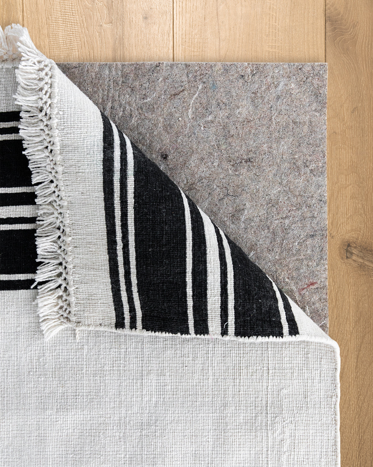 Non-Slip Premium Indoor Rug Pad for Hardwood Floors - Extra Grip & Protection for Living Room, Bedroom, Dining Area