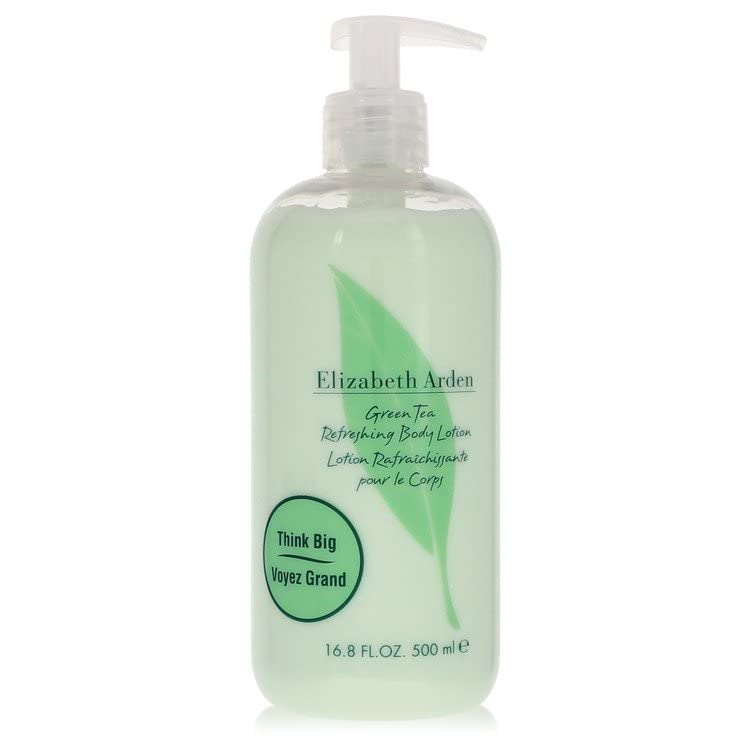 Elizabeth Green Tea Perfumed Body Lotion 16.8 oz - Refreshing & Hydrating Moisturizer for Women, Daily Skincare & Aromatherapy