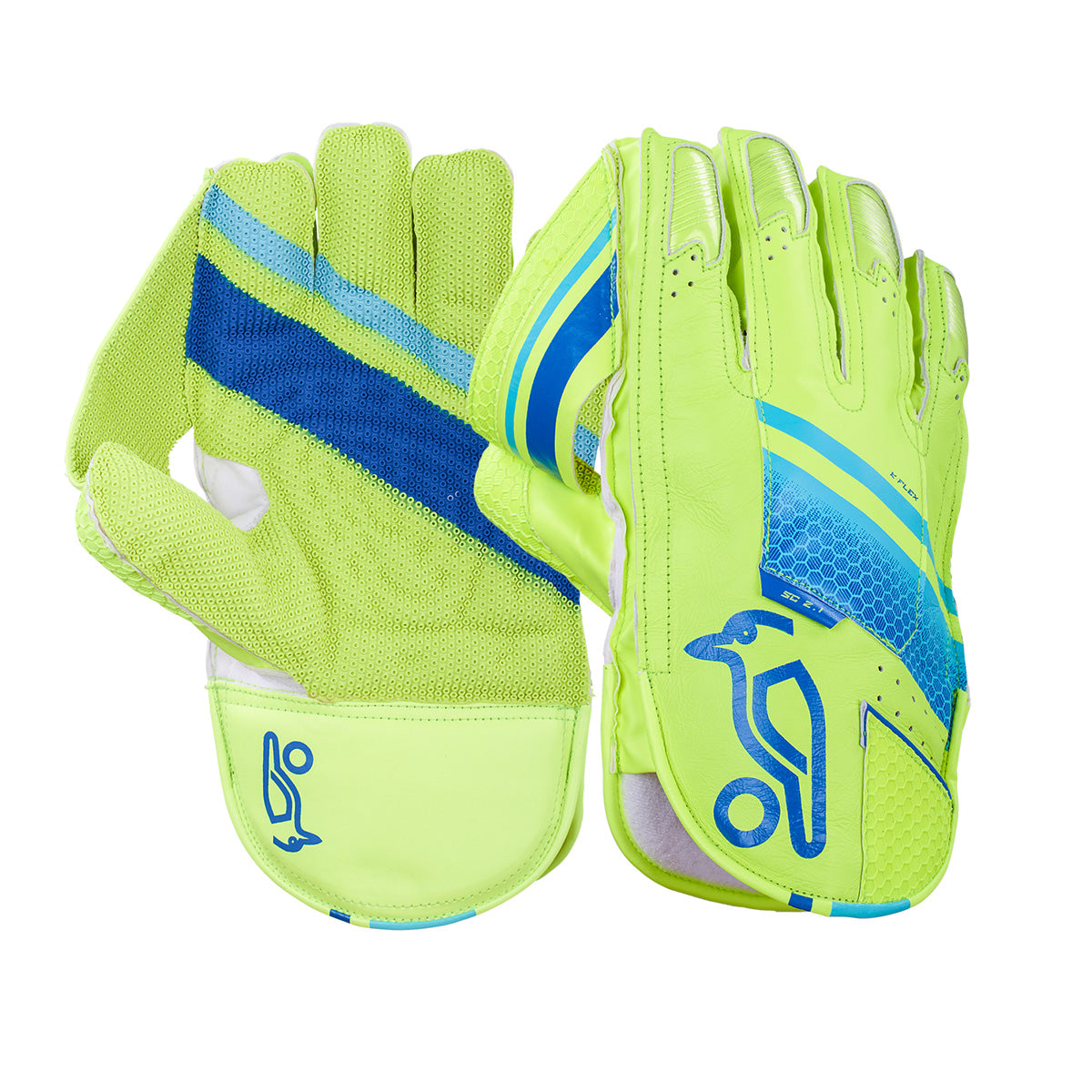 Kookaburra Short Cut 2.1 Cricket Wicket Keeping Gloves - Premium Leather Wicketkeeper Gloves for Cricket Matches & Training (2024 Latest Model) | Perfect for Professional Players & Practice Sessions