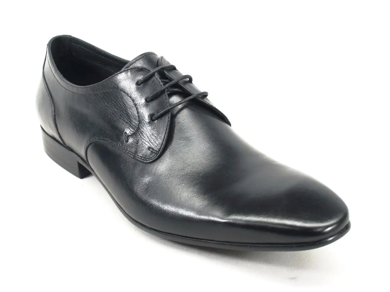 KS308-03 Men's Lace-Up Oxford Dress Shoes in Charcoal - Classic Business & Formal Wear for Office, Weddings & Special Occasions