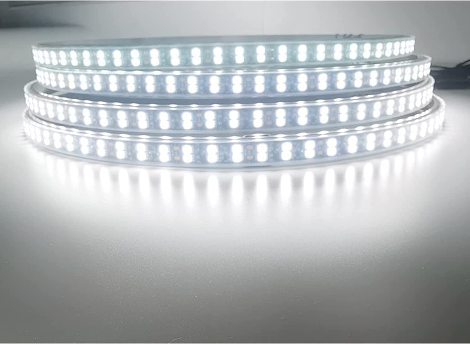 15.5 Inch Double Row White LED Wheel Ring Lights - Waterproof, Pure White, 576 LEDs with Wireless RF Remote & APP Control - Perfect for Trucks, Cars, SUVs, Pickups (Enhance Night Driving & Vehicle Styling)