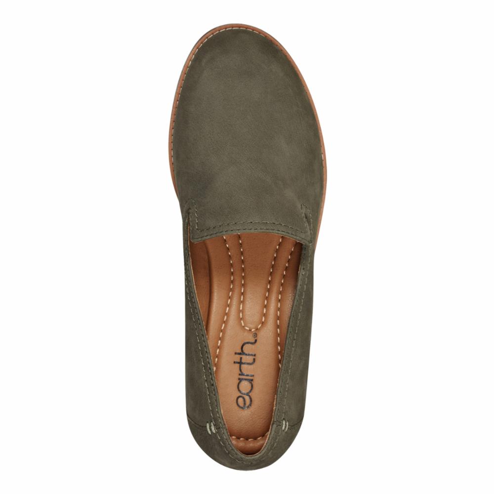 Earth Women's Edna Green M - Comfortable Casual Dress for Everyday Wear, Office & Outdoor Activities