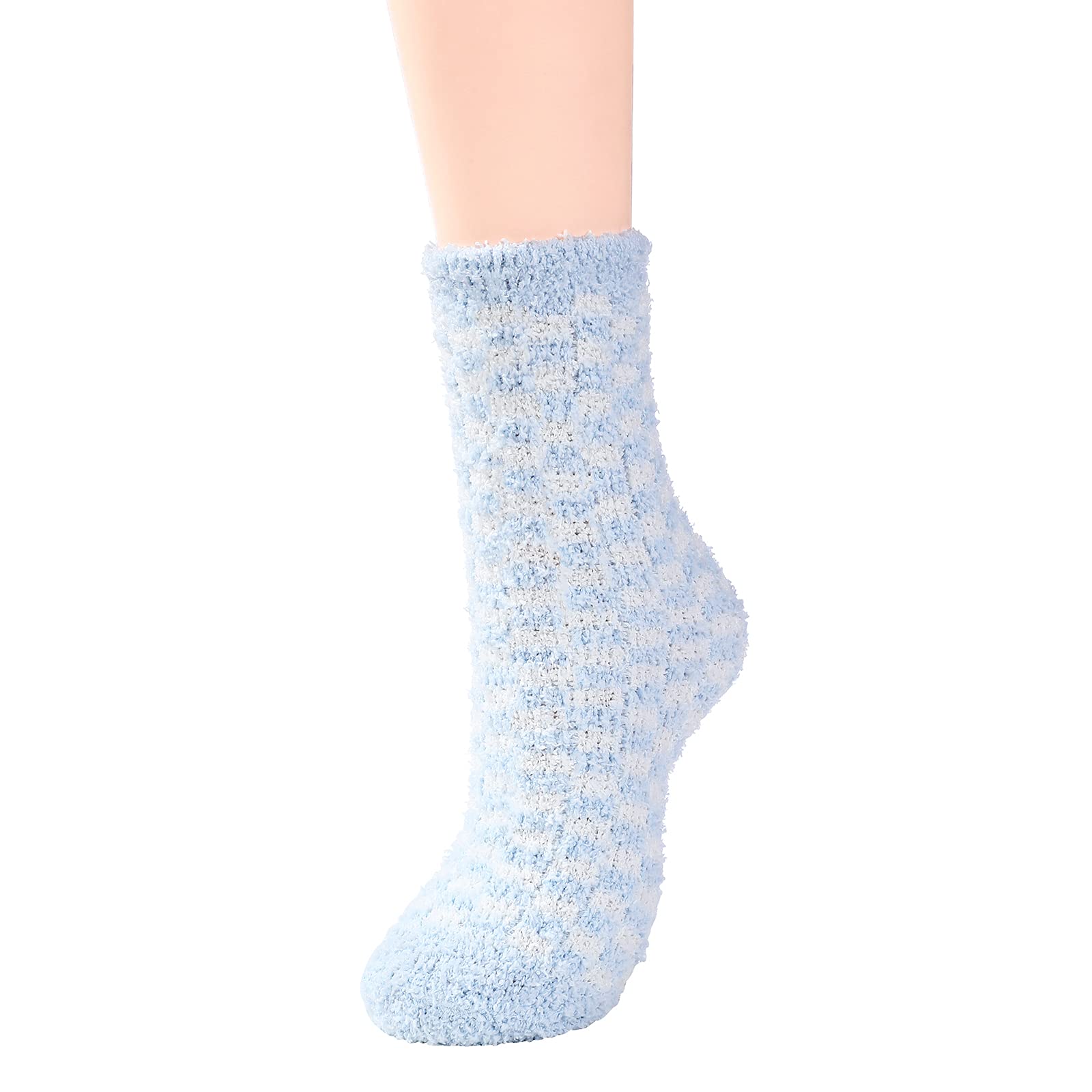 Women's Fuzzy Warm Winter Socks - Cozy Fluffy Non-Slip Socks for Athletes, Outdoor Sports & Home Relaxation - Perfect for Running, Yoga & Lounging
