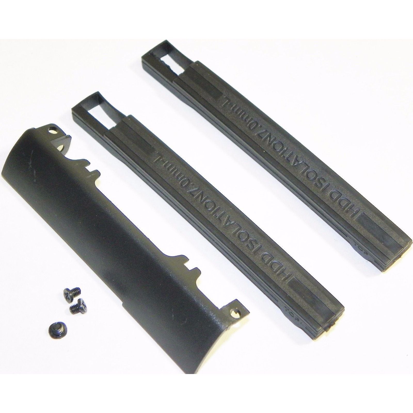 Original Dell Latitude E6440 Hard Drive Caddy Cover with 7mm Isolation Rubber Rails (CYP84) - Compatible with 2.5