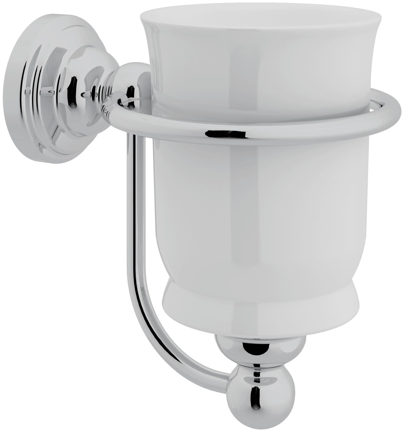 ROHL U.6925APC Premium Bathroom Accessories Set in Polished Chrome - Modern Faucet, Towel Bar & Soap Dispenser for Luxury Home & Spa Decor