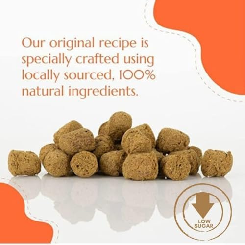 Healthy Low Sugar Horse Treats - Low Starch & Carb Digestive Support Snacks for Horses | 15lb Refill Pack | Perfect for Training, Rewards & Bonding with Your Horse