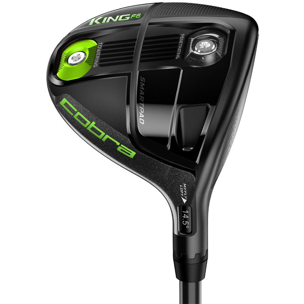 Cobra King F6 Green Men's Fairway Wood | High-Performance Golf Club for Distance & Accuracy | Perfect for Fairway Shots & Tee Box Drives