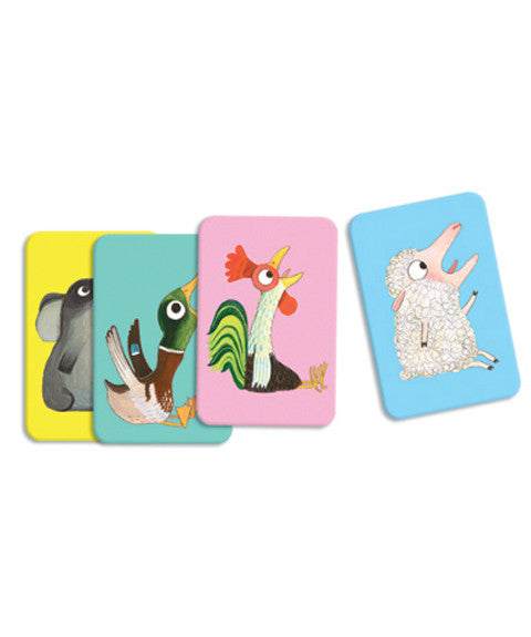 Pipolo Card Game by Djeco - Fun Family Party Game for Kids & Adults - Perfect for Game Nights, Travel & Birthday Parties