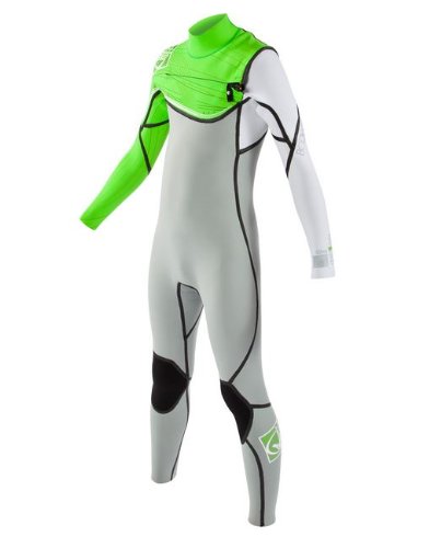 Body Glove Junior's 3/2mm Prime Slant Zip Full Body Wetsuit for Girls & Boys - Size 8 | Warm & Flexible Neoprene | Perfect for Surfing, Diving & Water Sports