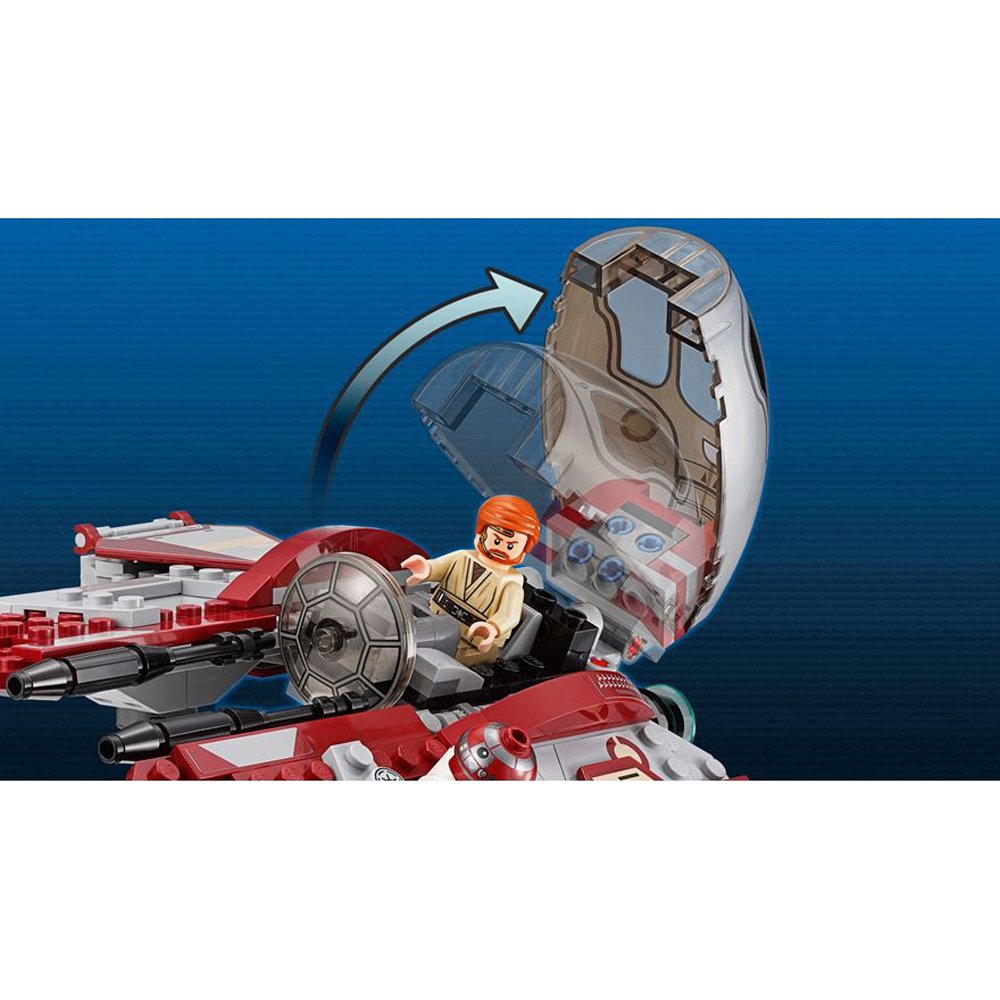 LEGO Star Wars Obi-Wan's Jedi Interceptor 75135 Building Kit (215 Pieces) - Ultimate Collector Series for Kids & Adults | Perfect for Star Wars Fans, Gift Giving & Display Collection