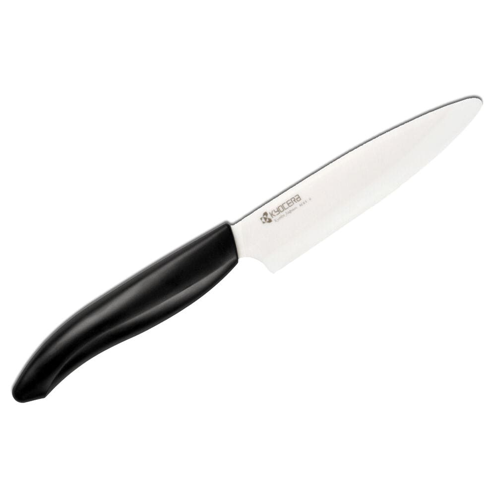 Kyocera 4.5-Inch Ceramic Utility Knife - Ultra Sharp Kitchen Knife for Slicing Fruits, Vegetables & Meat - Perfect for Home Cooking & Professional Chefs