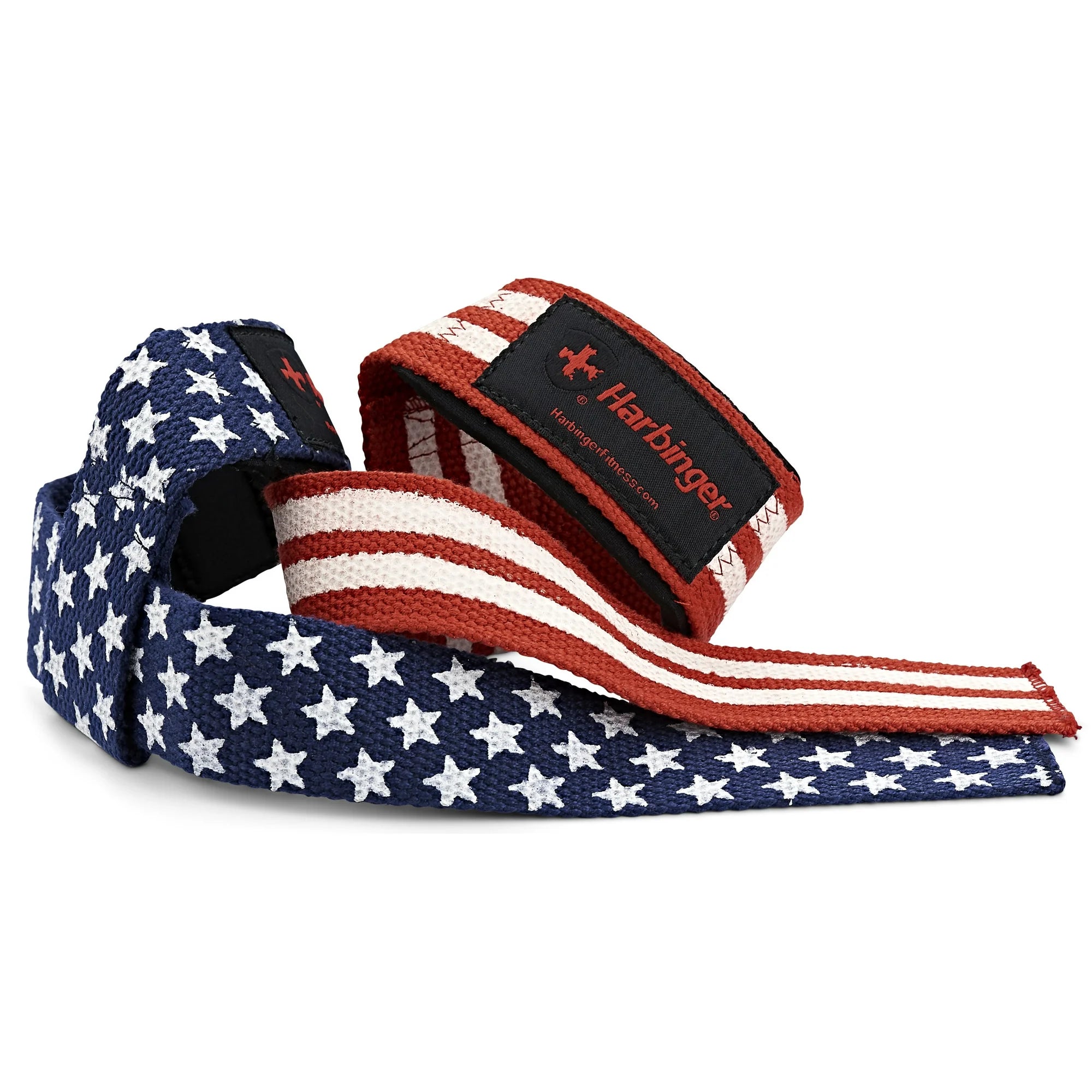Harbinger Unisex Padded Cotton Lifting Straps for Weight Training & Gym Workouts - Perfect for Deadlifts, Pull-Ups & Strength Exercises