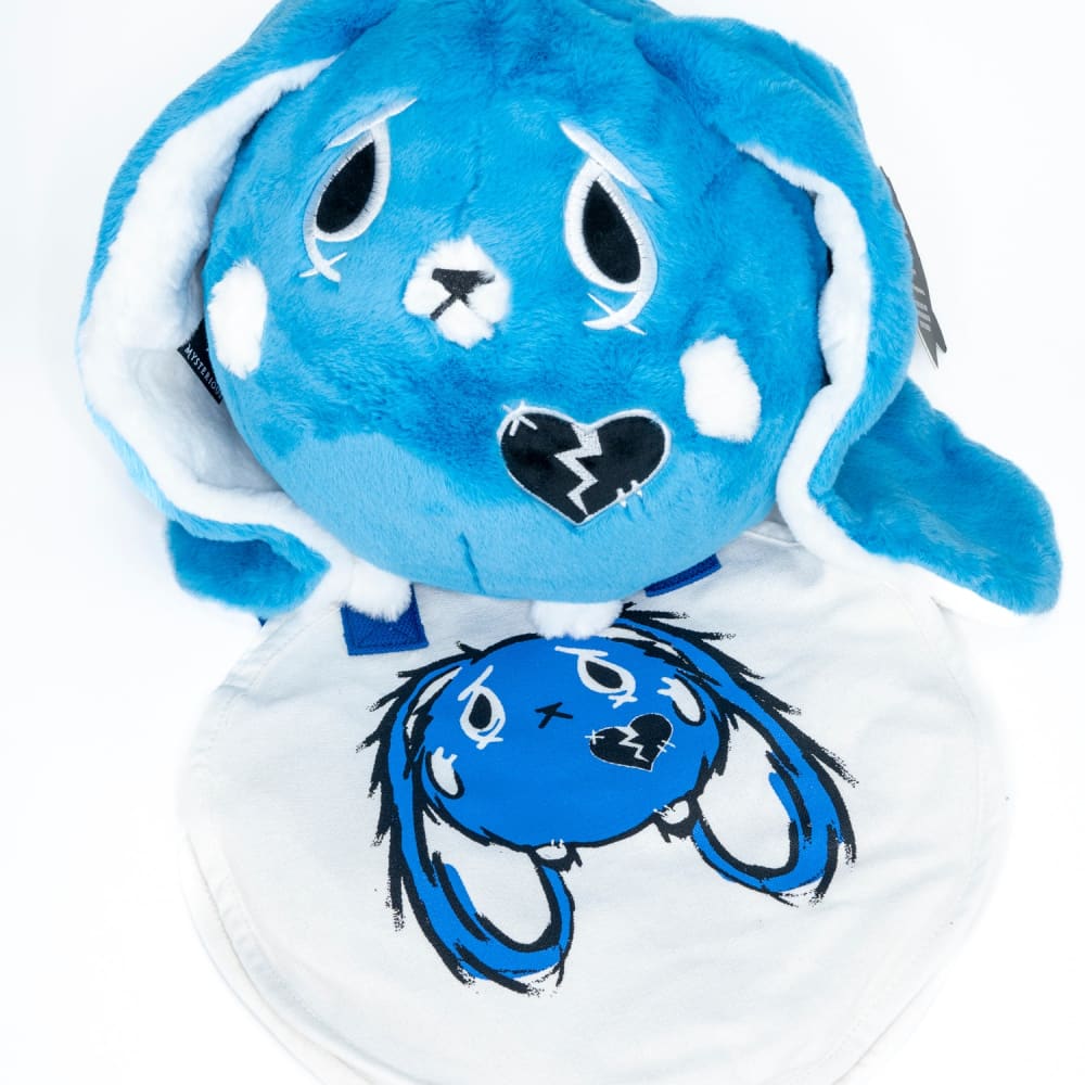 Plushie Dreadfuls Depression Rabbit Stuffed Animal - Soft Huggable Emotional Support Plush Toy for Anxiety Relief & Comfort