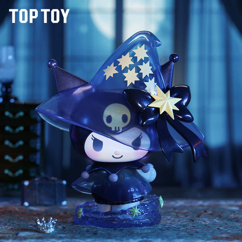 KUROMI The Witch's Feast Series Blind Box - Cute Sanrio Collectible Figure for Anime Fans, Kawaii Home Decor & Gift Idea for Halloween Party Favors