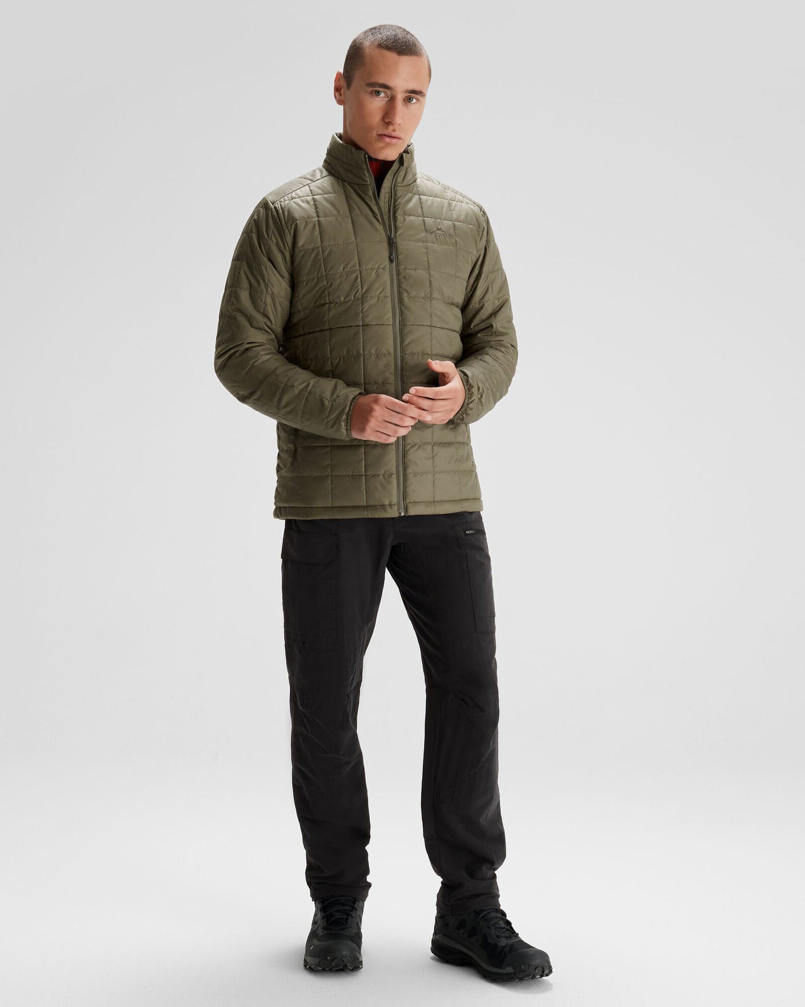 Men's Heli R Insulated Jacket - Waterproof Winter Coat for Hiking & Outdoor Activities | Beech Color