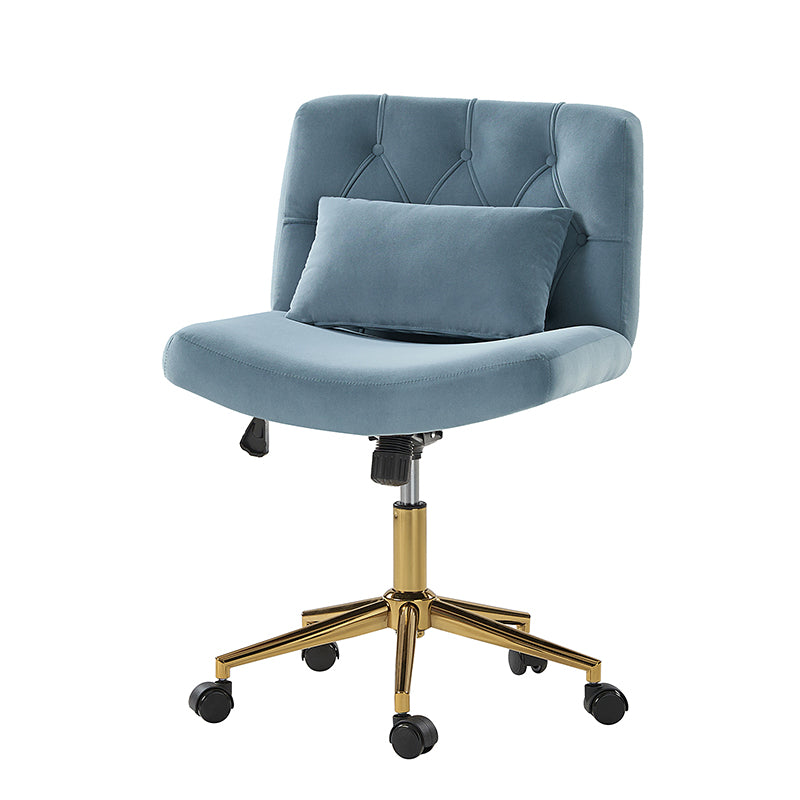 Norm Modern Flannel Adjustable Office Chair - Ergonomic Desk Chair for Home & Office Workspace, Perfect for Long Hours of Sitting