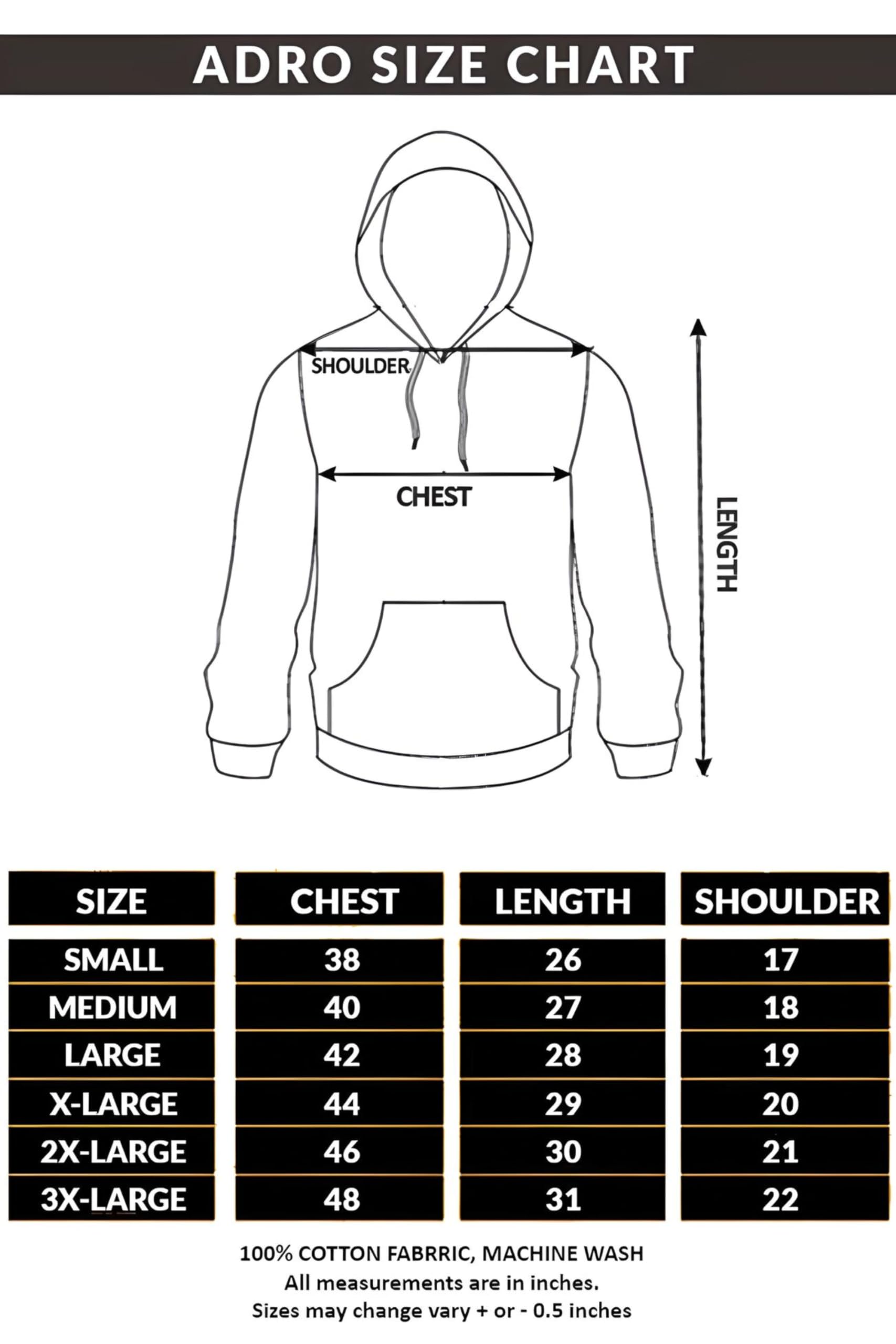 ADRO Men's Hoodies - Stylish & Comfortable Pullover Sweatshirts for Casual Wear, Gym, and Outdoor Activities