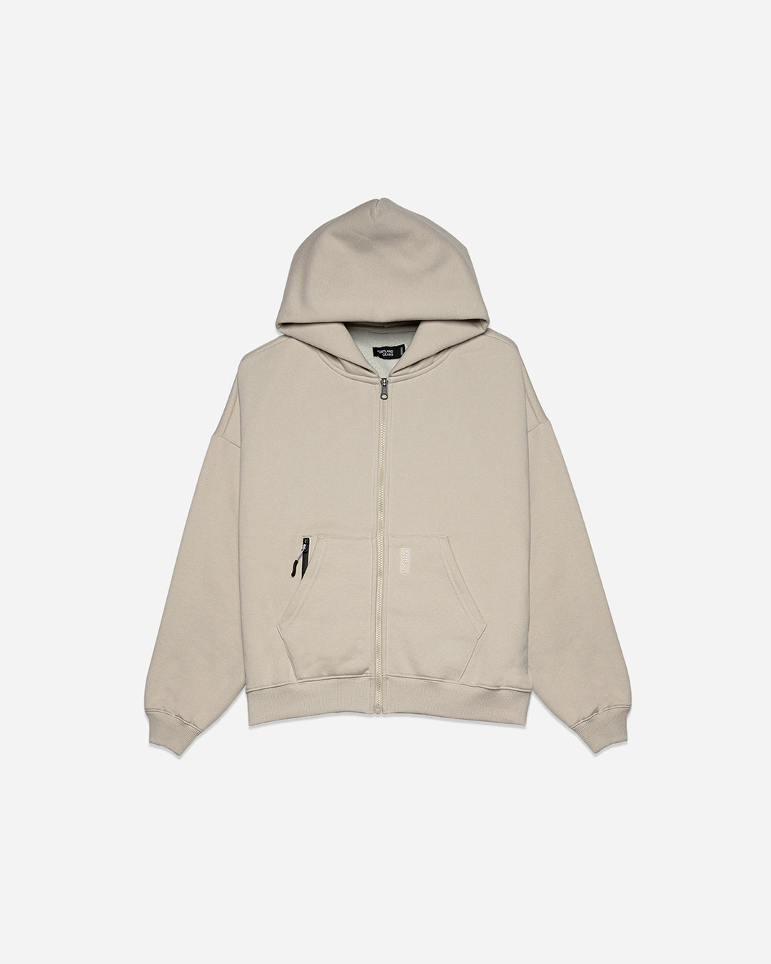 Women's Cloudburst Zip Hoodie - Silver Cloud | Lightweight Fleece Jacket for Running, Hiking & Outdoor Activities