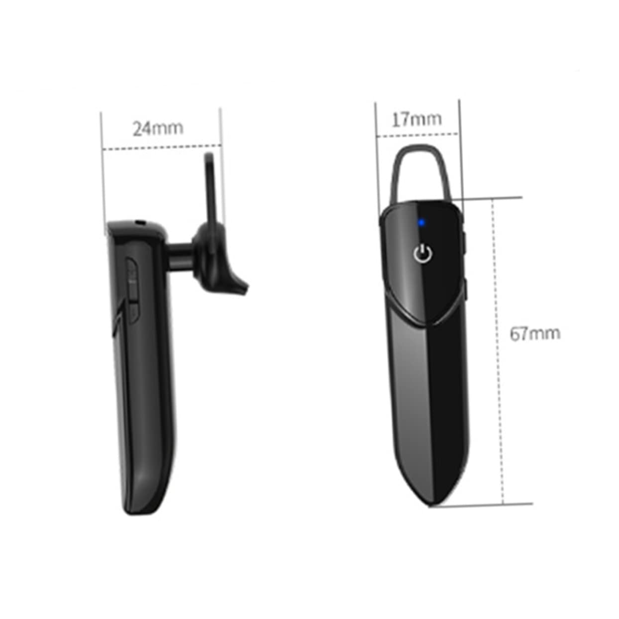 Mikikit Wireless Earbuds Bluetooth 5.0, Noise Cancelling Headphones with 30H Playtime, IPX7 Waterproof for Running, Gym, Workout & Travel - Black Earth Tones