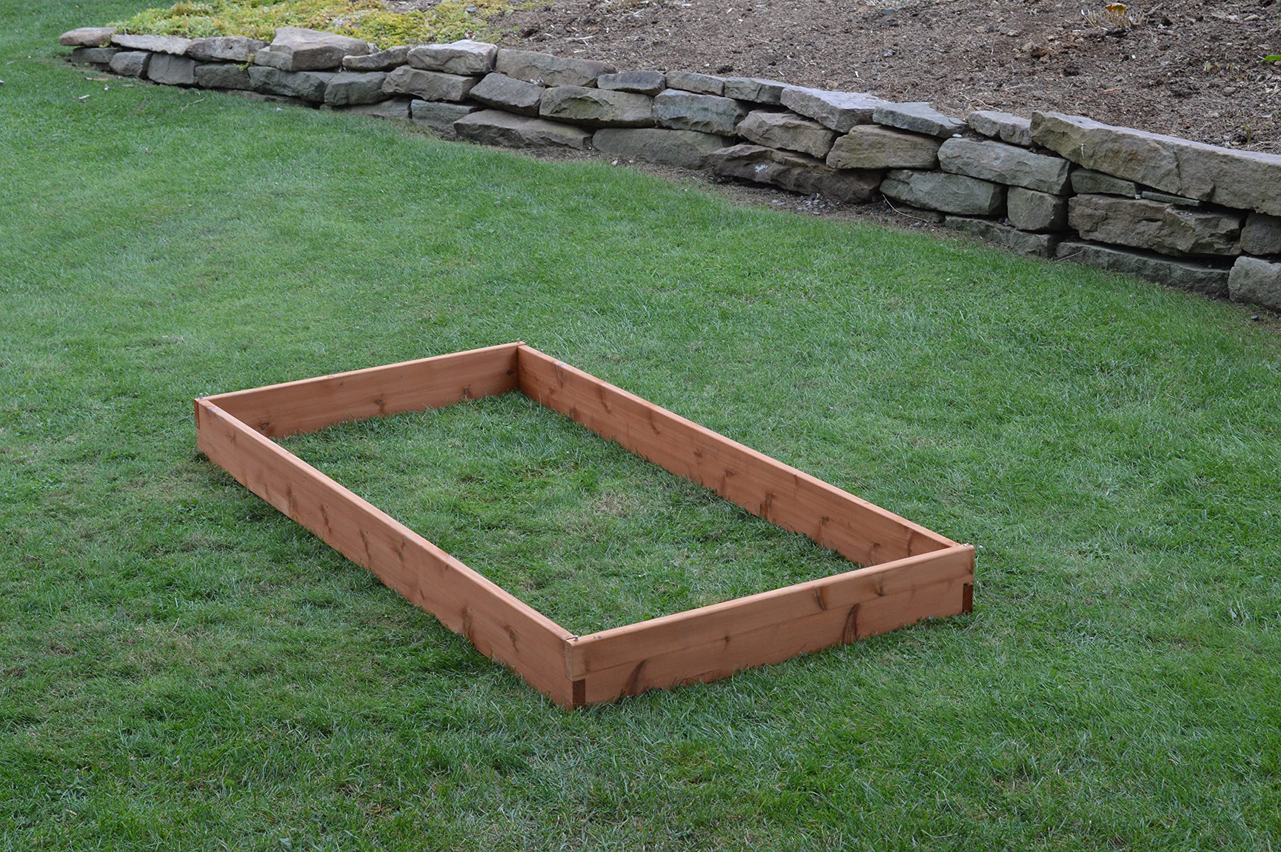 Premium Red Cedar Wood Raised Garden Bed - 5.5