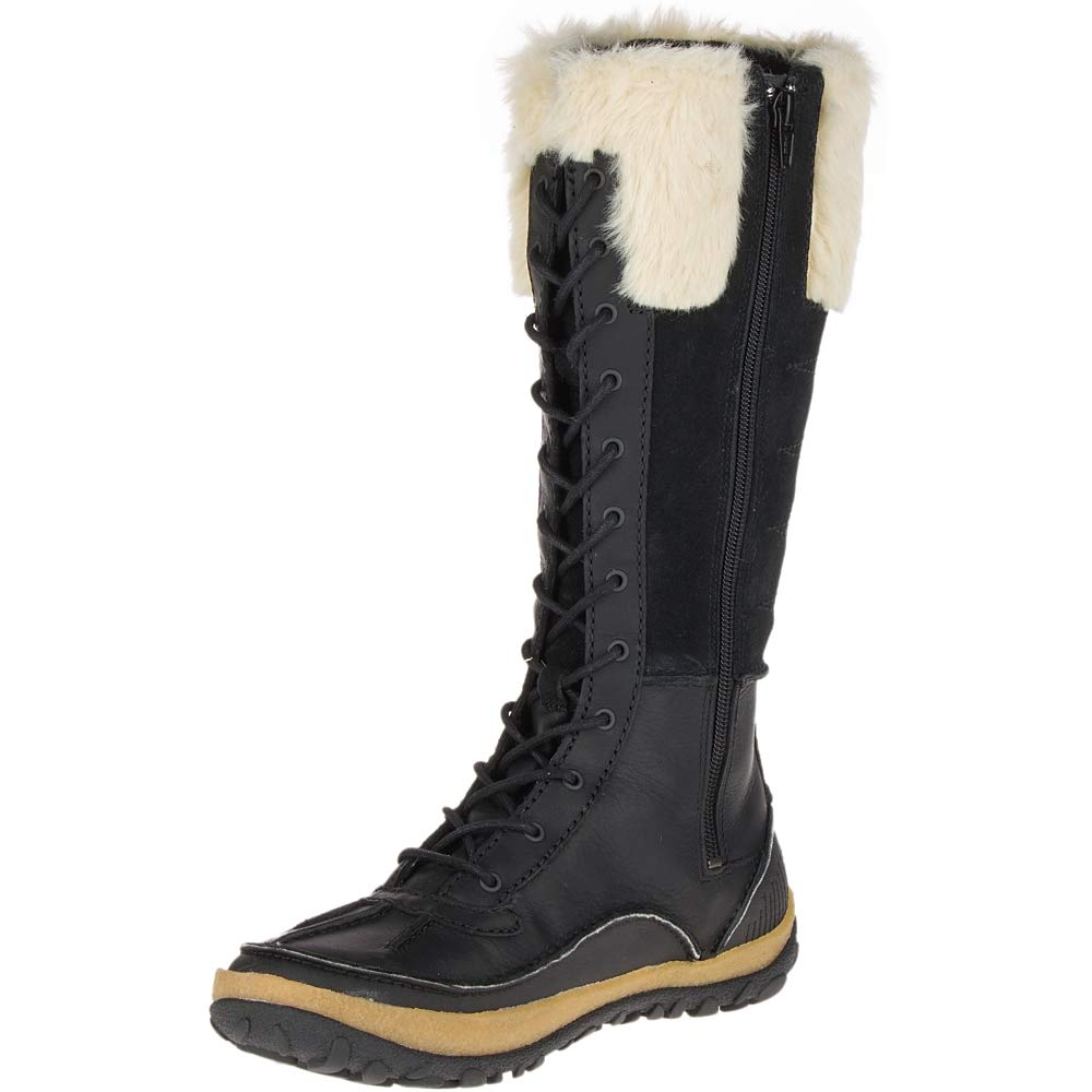 Merrell Women's Tremblant Tall Polar Waterproof Winter Snow Boots - Warm Insulated Hiking Boots for Cold Weather, Snowshoeing & Outdoor Adventures