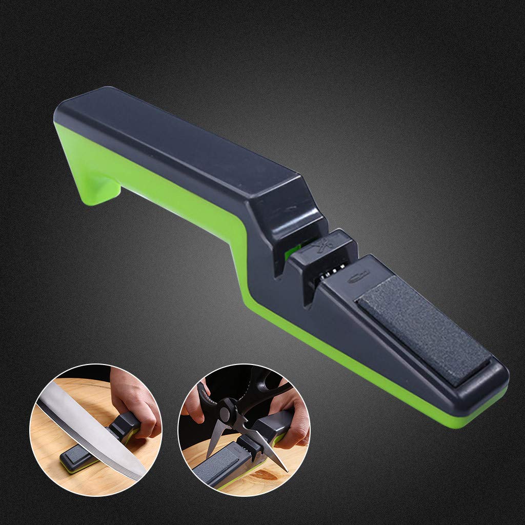 Professional Kitchen Knife Sharpener - Multifunctional Whetstone & Honing Tool for Home Chefs | Perfect for Sharpening, Honing, and Maintaining Kitchen Knives | Ideal for Home Cooking, BBQ, and Culinary Enthusiasts