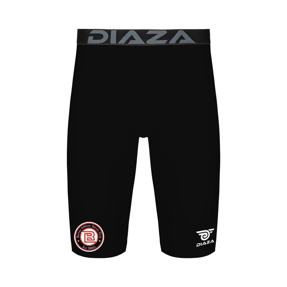 Boston Athletic Soccer Compression Shorts for Men - Breathable Moisture-Wicking Performance Shorts - Ideal for Soccer Training, Running & Gym Workouts