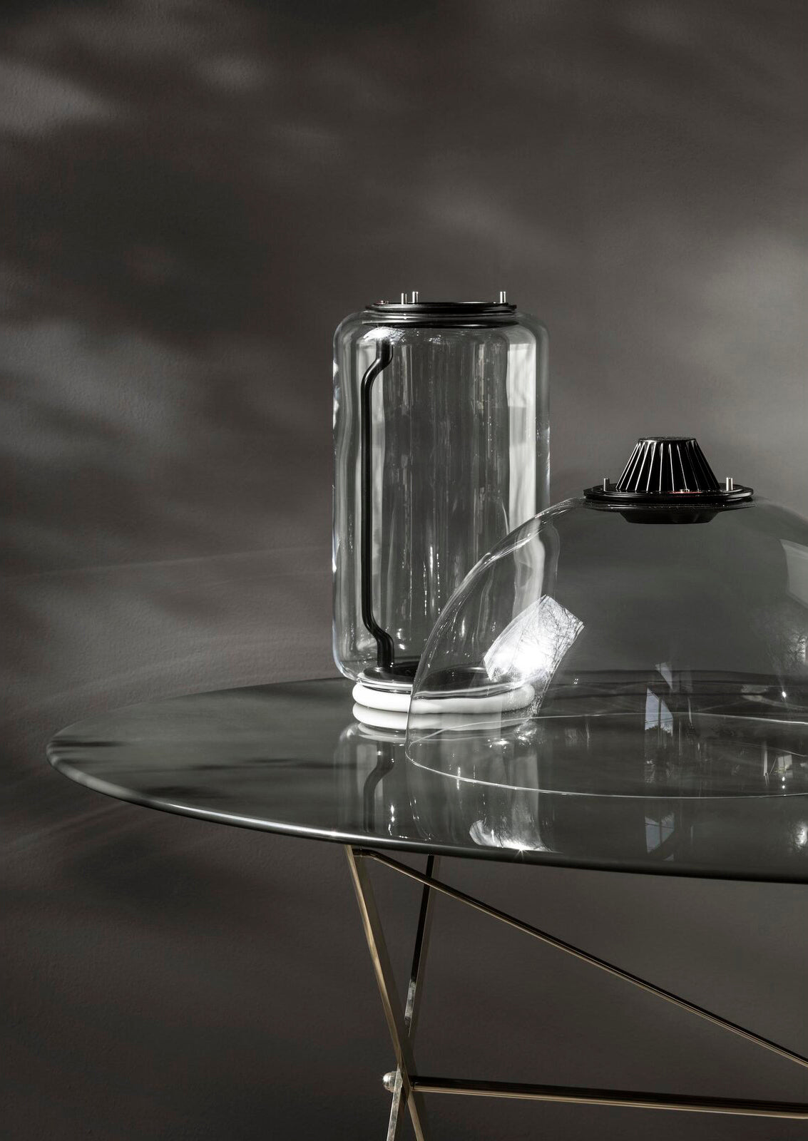 Modern Cylindrical Glass Pendant Light Fixture - Elegant Hanging Chandelier for Kitchen Island, Dining Room & Bedroom Lighting Decor