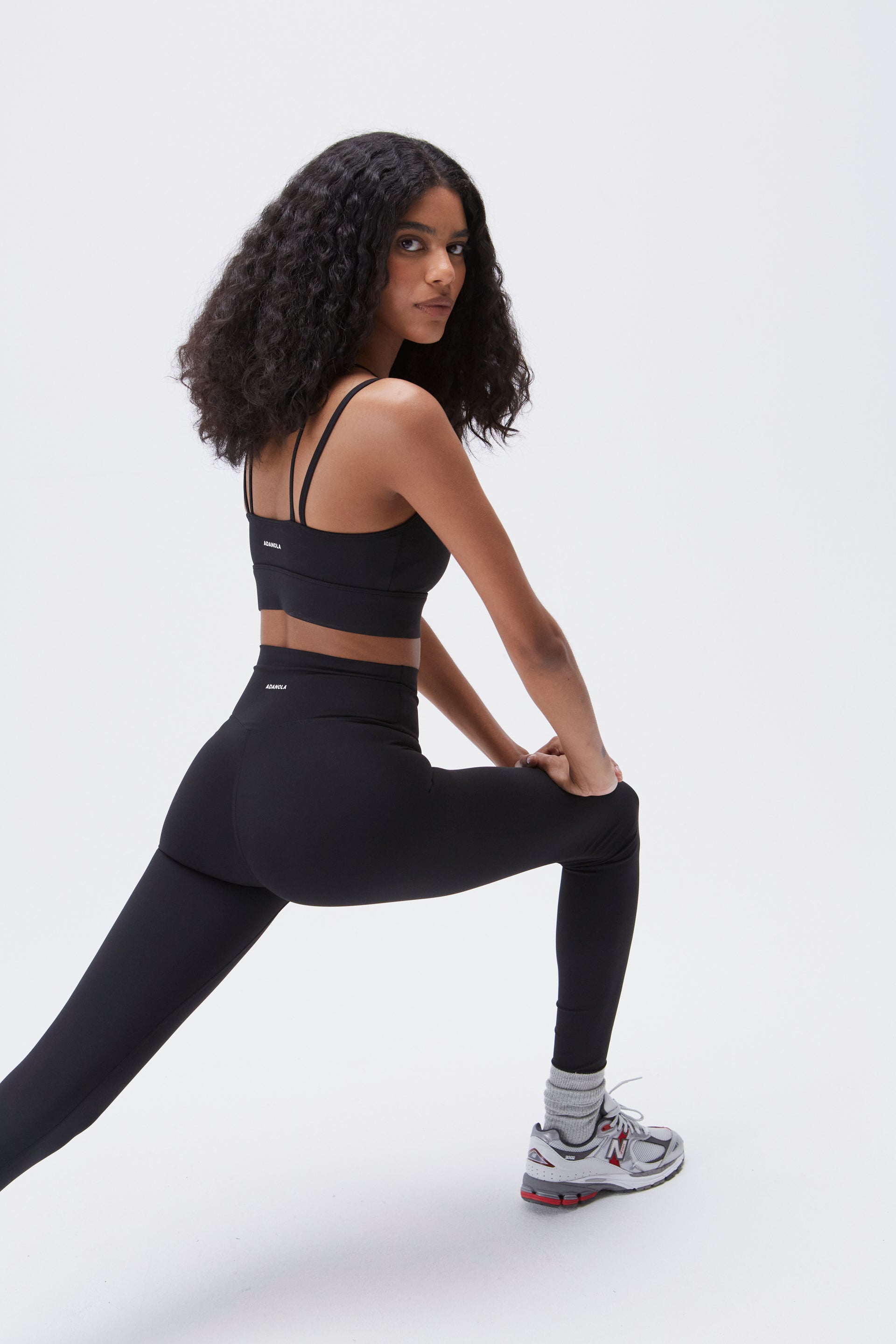 Ultimate Double Strap Bra for Women - Comfortable Support Wireless Bra in Black | Perfect for Yoga, Workout & Everyday Wear
