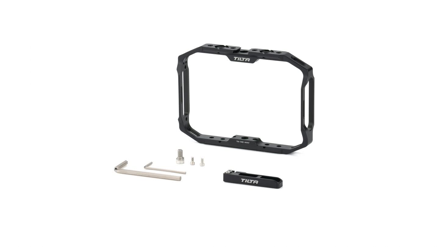 Tilta Monitor Cage for Atomos Ninja V - Black (TA-MC-ANV-B) | Durable Aluminum Alloy Camera Rig | Perfect for Filmmaking, Vlogging & Professional Video Production