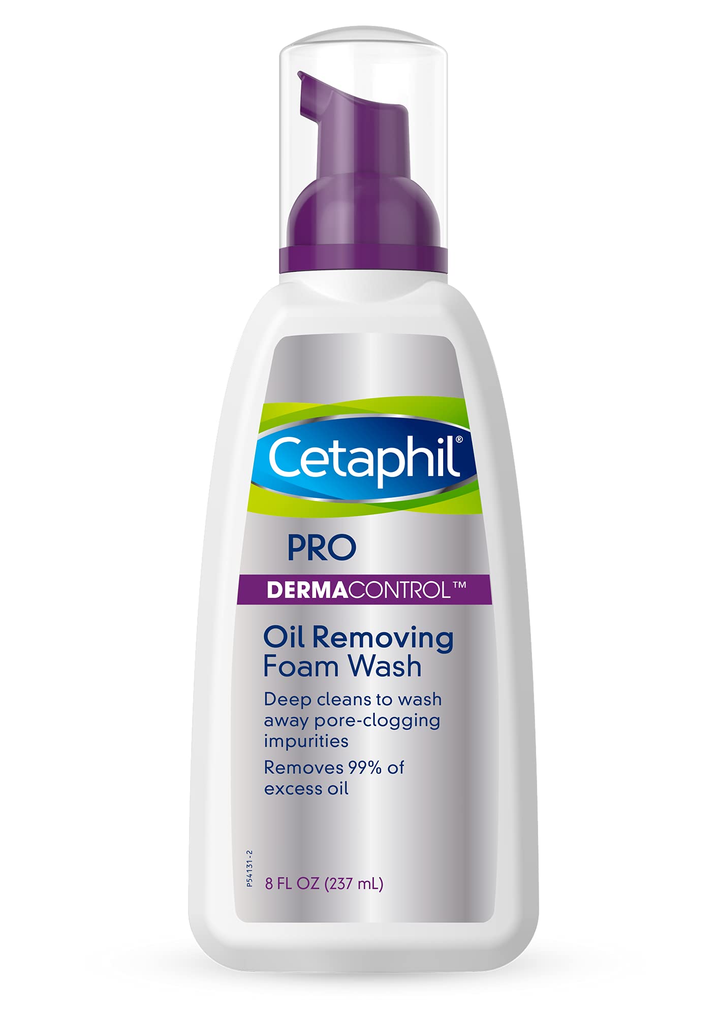 Cetaphil PRO Oil Removing Foam Wash 8 oz (Pack of 8) - Gentle Facial Cleanser for Oily & Acne-Prone Skin - Daily Face Wash for Men & Women - Perfect for Morning & Night Skincare Routine