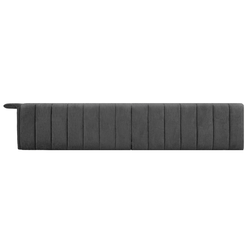 Luxury Marlon Velvet Chaise Sectional Sofa - Modern Upholstered Living Room Furniture for Small Spaces | Perfect for Apartments, Lofts & Home Theater Seating