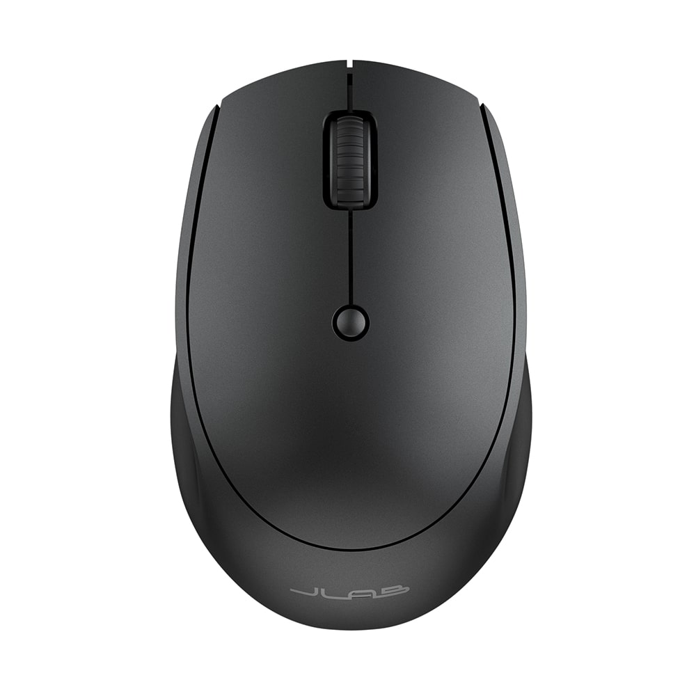 Wireless Mouse for Laptop, Black - Ergonomic Bluetooth Mouse with Silent Click, USB Receiver, 2.4G Wireless Technology for PC, Mac, Chromebook - Perfect for Office, Home, Travel & Gaming Use