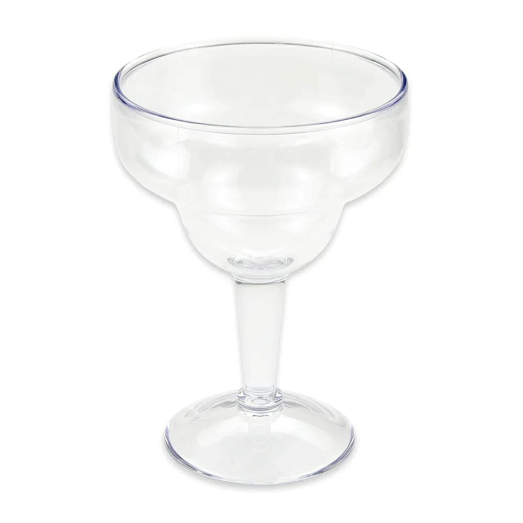 BPA-Free Heavy-Duty Shatterproof Plastic Jumbo Margarita Glasses - 36oz (Set of 12) - Perfect for Parties, Bars, Restaurants & Outdoor Events